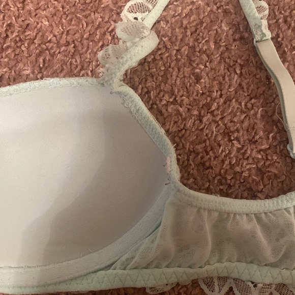 Floral light green push-up bra - Picture 10 of 10